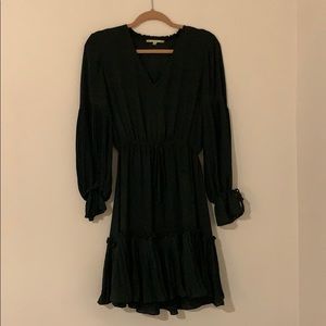Gianni Bini Mid length dark green cocktail dress